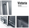 Фото душевое ограждение gemy victoria 110x100 см s30191d-a100