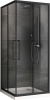 Душевое ограждение Abber Schwarzer Diamant 100x100 см AG02100BH