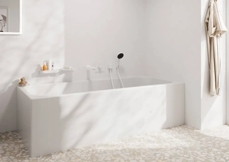 Фото смеситель для ванны hansgrohe duoturn e 75417700
