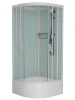 Душевая кабина Frank F409/2 М White 90x90 см 20032