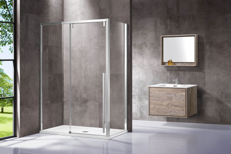 Фото душевой уголок vincea lugano 120x90 см vsr-1l9012cl-1