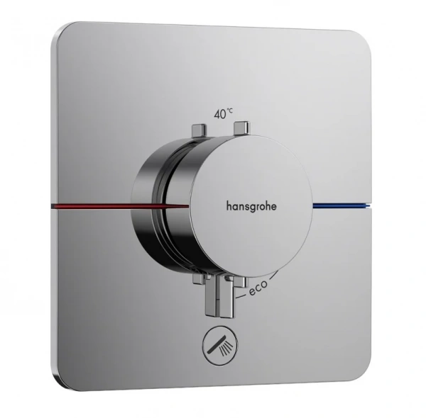 Фото термостатический смеситель для душа hansgrohe shower select comfort q 15589000
