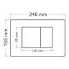 Фото унитаз с инсталяцией abber bequem ac1100-ac0105-ac0120