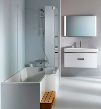 Фото акриловая ванна jacob delafon bain douche neo 170x90 см e6d002r-00 r