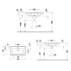 Фото раковина накладная duravit d-neo 80 см 2367800060