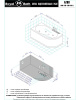 Фото акриловая ванна royal bath azur de luxe rb614200dl-l 140x80 см