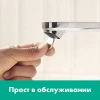Фото смеситель для раковины hansgrohe rebris s 72517000