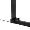 Фото душевое ограждение vincea slim soft 90x140 см  vsr-1ss9014clb