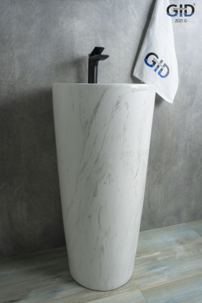 Фото раковина напольная gid nb131wgs 40 см