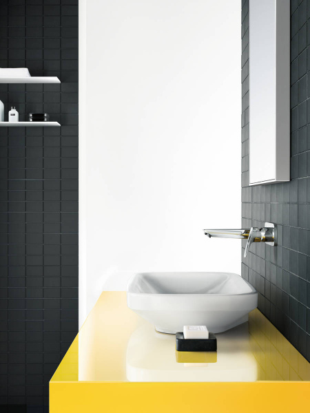 Фото встраиваемый смеситель для раковины hansgrohe logis 71220000