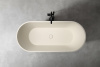 Фото ванна из искусственного камня abber frankfurt 170x75 см am9941mbe светло-бежевая