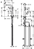 Фото смеситель для кухонной мойки hansgrohe metris select 73802000