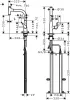 Фото смеситель для кухонной мойки hansgrohe metris select 73802800