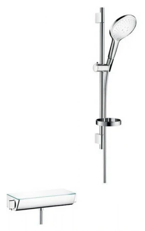 Фото термостатический смеситель для душа hansgrohe raindance select s 27037400