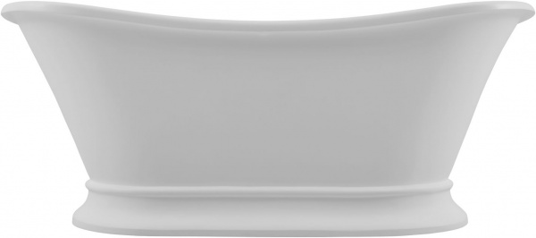 Фото ванна из искусственного камня allen brau solid stone krion classic 170x75 см 2.35004.21 белый матовый