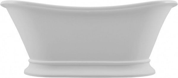 Фото ванна из искусственного камня allen brau solid stone krion classic 170x75 см 2.35004.21 белый матовый