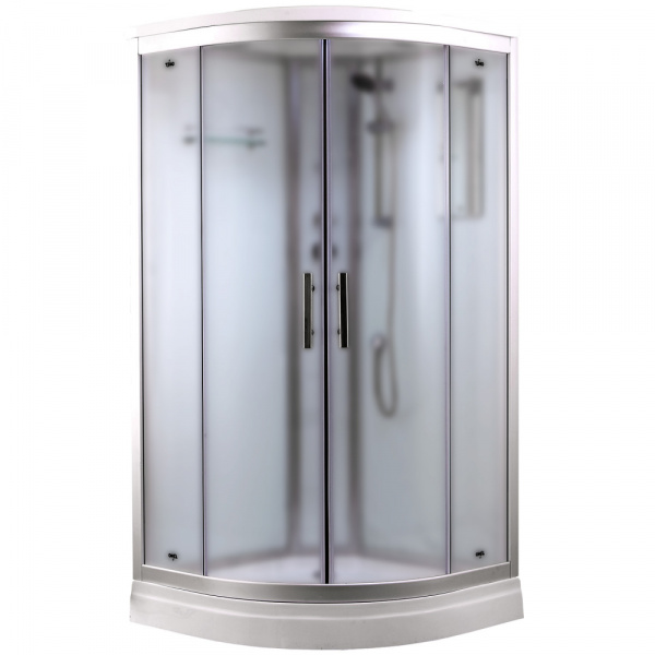 Фото душевая кабина timo standart t-6601 silver fabric 100x100 см