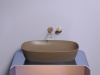 Фото раковина накладная ceramicanova element 60 см, цвет: коричневый cn6049mdb