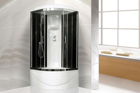Фото душевая кабина royal bath вк rb90bk6-bt-ch  90x90 см