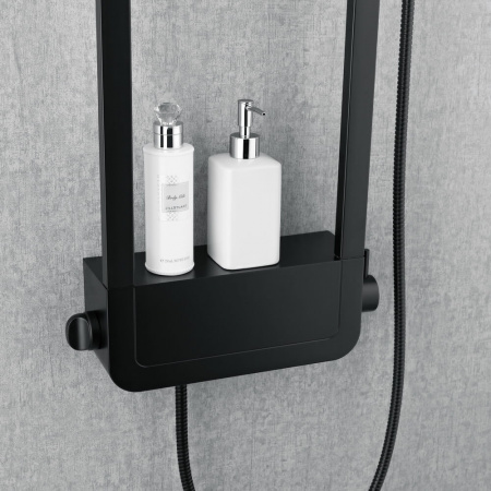 Фото душевая панель black&white seasons w1020 velvet black 1020w0