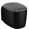 Фото унитаз подвесной безободковый vitra plural rim-ex 7830b483-0075 цвет: черный
