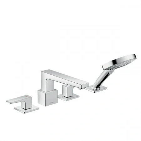 Фото смеситель на борт ванны hansgrohe metropol 32552000