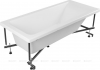 Фото акриловая ванна aquanet bright 170x70 см 00267791