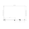 Фото душевое ограждение  azario vancouver  80x120 см az-nkf1131 l 800