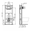 Фото унитаз с инсталяцией ideal standard prosys tesi aquablade p386801