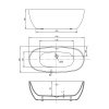 Фото акриловая ванна vincea 170x80 см vbt-405-1700mw