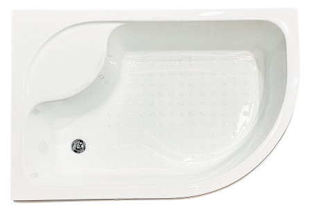 Фото душевое ограждение royal bath bk rb8120bk-t-bl-l 120x80 см