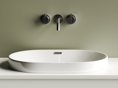 Фото раковина встраиваемая ceramicanova element 60 см, цвет: белый cn5020