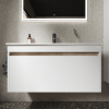 Фото тумба под раковину sancos smart 100 см, цвет: белый sm100w