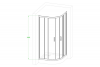 Фото душевое ограждение royal bath hkd rb100hkd-t-bl 100x100 см