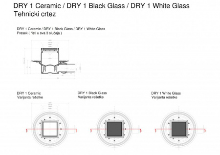 Фото трап точечный pestan confluo standard black glass 15*15 см 13000101