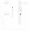 Фото душевой набор со встроенным смесителем abber wasser kreis af8151g