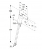Фото смеситель для раковины kludi pure&easy xl 372929165