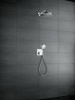 Фото встраиваемый термостатический смеситель для душа hansgrohe showerselect 15765000