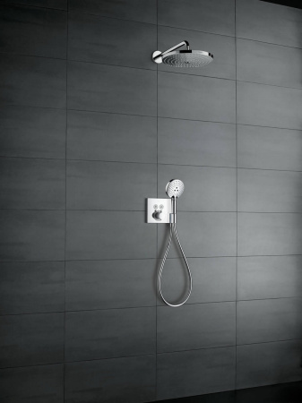 Фото встраиваемый термостатический смеситель для душа hansgrohe showerselect 15765000