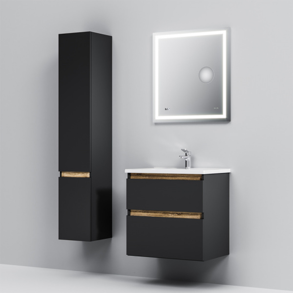 Фото тумба под раковину  am.pm x-joy black edition 65 см m85afhx0652bm