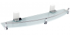 Полка стеклянная WasserKraft Leine K-5044WHITE