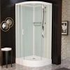 Фото душевая кабина frank f409 m white 90x90 см 20003