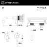 Фото встраиваемый смеситель для раковины whitecross y y1216glb, цвет: золото