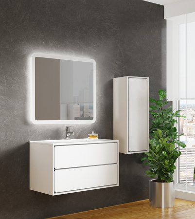 Фото тумба с раковиной sanvit  бруно-2 120 см kbruno2120w