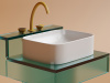 Фото раковина накладная ceramicanova element 50.5 см, цвет: белый cn6052mw