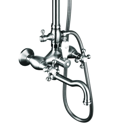Фото душевая стойка timo nelson sx 1290/00 chrome, цвет: хром