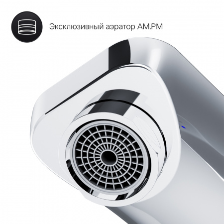 Фото встраиваемый смеситель для раковины am.pm x-joy f85a72600