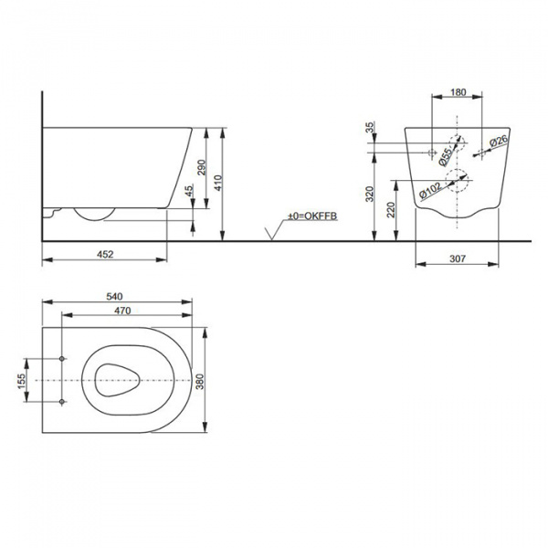 Фото унитаз подвесной безободковый toto rp cw552ry#xw