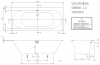 Фото акриловая ванна villeroy & boch oberon 180x80 см ubq180obr2dv-01