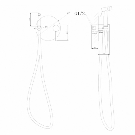 Фото смеситель с гигиеническим душем abber emotion af8826g